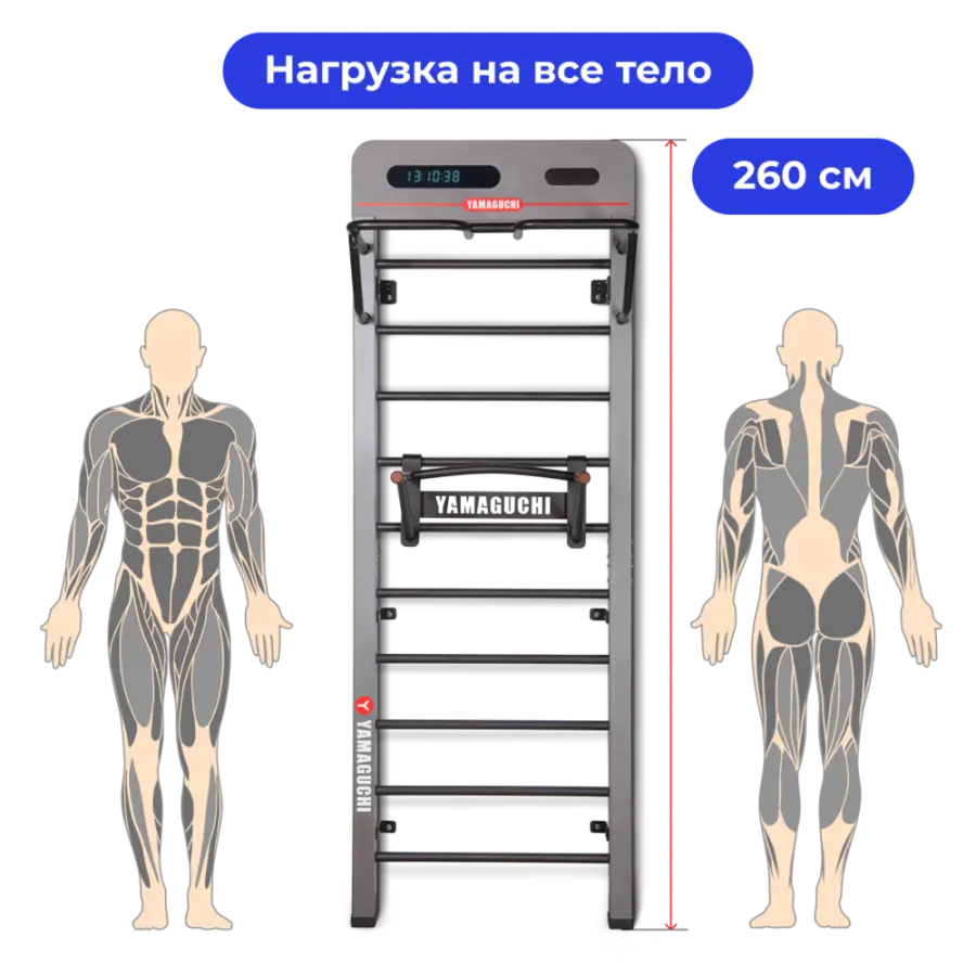 Многофункциональная шведская стенка Yamaguchi Smart Wall 245 см